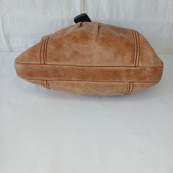 The Sak Kendra Espresso & Brown Leather Crossbody Shoulder Bag Free Shipping - Picture 5 of 10